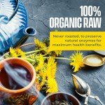 Dandelion Root Tea - Raw Organic Herbal Tea, Caffeine Free, 100 bags