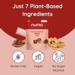 Numa Mini Peanut Butter Cocoa Bars - Vegan, Low Sugar, High Protein, Natural, Gluten Free - Crunchy Plant Based PB Snacks - 3 Bags with 8 Individually Wrapped Chocolate Protein Bars