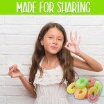 Sweet & Sour Apple Trio Vegan Gummy Candy, Bulk 2 Lbs, Assorted Apple Flavored Gummies, Fat Free, Nut Free, Gluten Free Healthy Sour Candy for Parties and Snacking