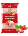 Fusion Select Strawberry Japanese Mochi Fruit Daifuku Japanese Desert Sweet Rice Cake Fruit Mochi Daifuku 240g/ 8.46oz