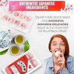 Fusion Select Strawberry Japanese Mochi Fruit Daifuku Japanese Desert Sweet Rice Cake Fruit Mochi Daifuku 240g/ 8.46oz