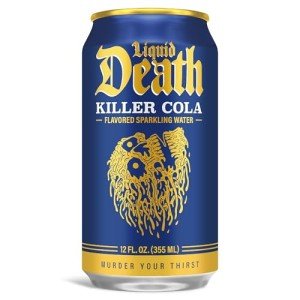 Liquid Death Killer Cola Sparkling Water, 12 FZ