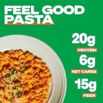 Kaizen Pasta Variety Pack - Keto, Low Carb, High Protein (20g), Gluten-Free, Keto-Friendly (6g Net), Plant-Based Lupini Noodles with High Fiber Lupin Flour