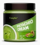 UNIQBITE Pistachio Cream, Natural Sweet Pistachio Butter Spread Paste for Dubai Chocolate Bar, No Palm-Oil, 7 oz (200g)