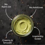 UNIQBITE Pistachio Cream, Natural Sweet Pistachio Butter Spread Paste for Dubai Chocolate Bar, No Palm-Oil, 7 oz (200g)