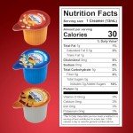 Coffee Creamer Singles Variety Pack, 48 Packs of Individual Coffee Creamers 16 of each flavor, Perfect Creamer Cups for Home, Office, Travel and On the Go Use, Ideal for Coffee Enthusiasts