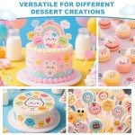 PatiFrussa 25 Count Edible Paper A4 11.7" x 8.3" Printable Frosting Sheets for Edible Printer, Icing Sheets for Cakes, Cupcakes, and Cookies, Professional Edible Image Paper