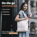 10-in-1 USDA Certified Organic Decaf Mushroom Coffee for Weight Loss, Instant Mushroom Coffee Decaf, Brazilian Dark Roast for Better Energy, Focus, Gut Health, 30 Sticks - ShroomDNA