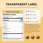 Javvy Cookie Dough Protein Iced Coffee - Premium Whey Protein & Instant Iced Coffees - 100% Natural Cold Brew Coffee - Zero Artificial Flavors & Sweeteners, 80 mg Caffeine Per Serving, 20 Servings