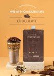Korean Food All-In-One Multi Shake Chocolate(50g*7 Packs) Dietary Fiber, Essential Amino Acids, Vitamins, 7-Day Convenient Individual Packs (12.35 oz)