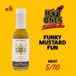 Hot Ones Hot Sauce Challenge Set - Season 27 Heat - Hot Sauces Gift Set - Variety Pack - Made with Natural Ingredients - Unique Small Batch Sampler - 5 fl oz Bottles (3-Pack)