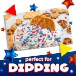 Red White and Blue Sprinkles | 1 Pound Bag | Patriotic Stars and Stripes Sprinkles for 4th of July Desserts, Cupcakes, Cookies, and Independence Day Decorations