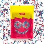 Red White and Blue Sprinkles | 1 Pound Bag | Patriotic Stars and Stripes Sprinkles for 4th of July Desserts, Cupcakes, Cookies, and Independence Day Decorations