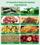 30Pcs Winter Melon Lotus Leaf Tea, Oil Cleansing Tea for Liver & Kidney, Oil Reducing Teabag, Easy Brewing, Steep Repeatedly Teabag, 8 Ingredients Natural Blend Formula