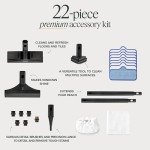 Dupray Neat Steam Cleaner – Floor Edition with 17-Piece Kit with 5 Extra Pads for Deep Cleaning Hardwood, Tile, Laminate and Sealed Floors, Couch, Furniture and more