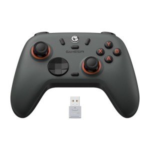 GameSir Nova 2 Lite Wireless PC Controller with Hall Effect Joysticks & Triggers, 2.4G & Wired 1000Hz Polling Rate, Remappable Buttons - Compatible with PC/Switch/Steam/Android (Grey)