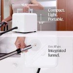 Dupray Neat Steam Cleaner – Floor Edition with 17-Piece Kit with 5 Extra Pads for Deep Cleaning Hardwood, Tile, Laminate and Sealed Floors, Couch, Furniture and more