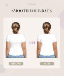 Finduself Strapless Bras for Women Non-Slip Padded Bandeau Bra Wireless Tube Top Bra Including Clear Straps
