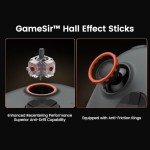 GameSir Nova 2 Lite Wireless PC Controller with Hall Effect Joysticks & Triggers, 2.4G & Wired 1000Hz Polling Rate, Remappable Buttons - Compatible with PC/Switch/Steam/Android (Grey)