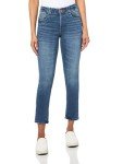 Democracy Women's Ab Solution Crop, Mid Blue Artisanal