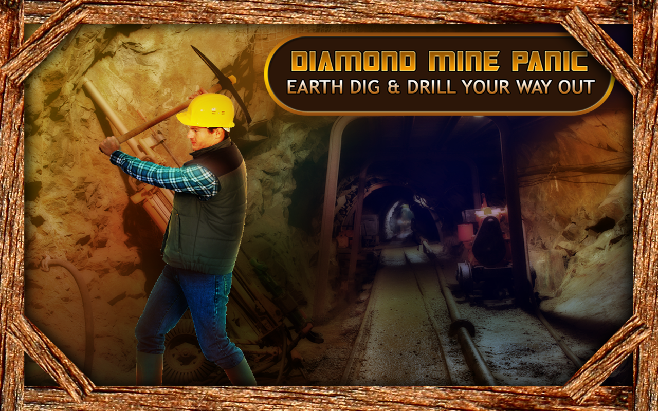 Diamond Mine Panic : Earth Dig & Drill your way out - Free Edition
