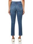 Democracy Women's Ab Solution Crop, Mid Blue Artisanal