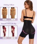 YADIFEN Shapewear Shorts for Women Tummy Control, Seamless Body Shaper High Waisted Butt Lifter Shorts Under Dresses