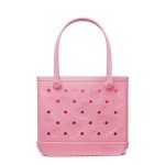 BOGG BAG - Medium Tote Bag - Conversation Hearts Bubblegum - 15in L x 5in W x 12.5in H - Lightweight, Washable, Durable - All Purpose EVA - for Beach, Pool, Boat, Work, Sports