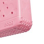 BOGG BAG - Medium Tote Bag - Conversation Hearts Bubblegum - 15in L x 5in W x 12.5in H - Lightweight, Washable, Durable - All Purpose EVA - for Beach, Pool, Boat, Work, Sports