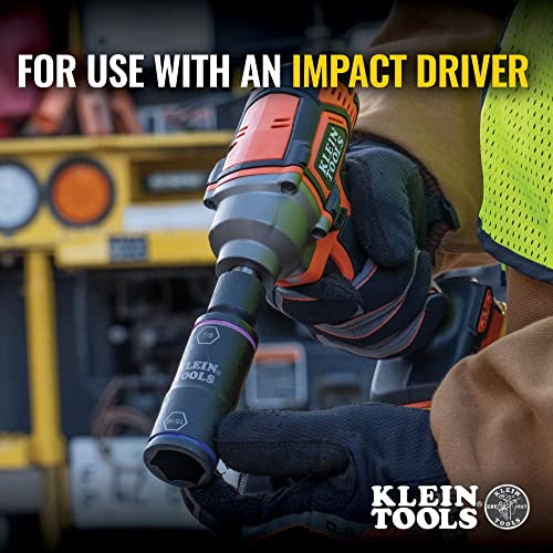 Klein Tools 66070 Impact Socket Set, 7-Piece
