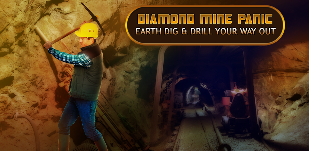 Diamond Mine Panic : Earth Dig & Drill your way out - Free Edition