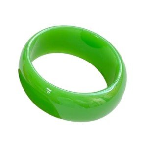 MMIUAEG Chunky Colorful Geometric Cuff Bangle Candy Color Irregular Wide Cuff Bracelet Bangle Bracelet Vintage Statement Party Jewelry for Women (Green B)
