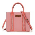 Wrangler Montana West Tote Bag for Women Top Handle Handbags Satchel Bag Shoulder Bag Crossbody Purse for Women with Crossbody Strap WG225-8120PK