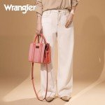 Wrangler Montana West Tote Bag for Women Top Handle Handbags Satchel Bag Shoulder Bag Crossbody Purse for Women with Crossbody Strap WG225-8120PK