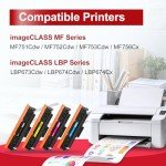 069H 069 Toner Cartridge Set MF753Cdw Compatible Replacement for Canon MF753Cdw Toner Cartridges for Canon 069H 069 Work for Canon imageCLASS MF 753Cdw MF751Cdw LBP674Cdw Printer Ink B/C/Y/M 4 Pack