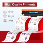 069H 069 Toner Cartridge Set MF753Cdw Compatible Replacement for Canon MF753Cdw Toner Cartridges for Canon 069H 069 Work for Canon imageCLASS MF 753Cdw MF751Cdw LBP674Cdw Printer Ink B/C/Y/M 4 Pack