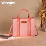 Wrangler Montana West Tote Bag for Women Top Handle Handbags Satchel Bag Shoulder Bag Crossbody Purse for Women with Crossbody Strap WG225-8120PK