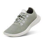 Allbirds Women’s Tree Runners Everyday Sneakers, Machine Washable Shoe Made with Natural Materials - Hazy Pine (Natural White Sole) - 7 Medium