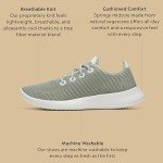 Allbirds Women’s Tree Runners Everyday Sneakers, Machine Washable Shoe Made with Natural Materials - Hazy Pine (Natural White Sole) - 7 Medium