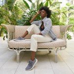 Allbirds Women’s Tree Runners Everyday Sneakers, Machine Washable Shoe Made with Natural Materials - Hazy Pine (Natural White Sole) - 7 Medium