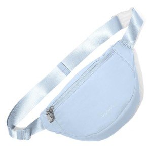 Baggallini Swift Belt Bag Sling Bag - Lightweight 12"x7" Crossbody Bag Fanny Pack Belt Bag w/RFID and Adjustable Strap