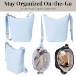 Baggallini Swift Mini Crossbody Bag for Women - 4.5x7 Small Travel Purse with Crossbody Strap and RFID