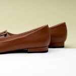 C.Paravano Women's Pointed Toe Flats | Elegant Slip-On Ballet Flats | Comfortable Dressy Shoes for Work Party Daily Wear(Size 11.5,Brown)