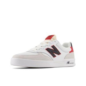 New Balance Men's CT300 V3 Sneaker, White/Black/Team Red, 12 Wide