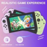 geeyooker Wireless controller for video game，Support Wake-up and 6-Axis Gyro (C)