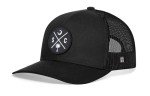 HAKA South Carolina Hat – S/C Trucker Hat for Men & Women, Adjustable Baseball Cap, Mesh Snapback, Outdoor Golf Hat - Black