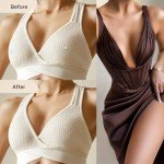 Yeeits Nipple Covers for Women Sticky Bra Hypoallergenic Silicone Reusable Waterproof Sticky Adhesive Nipple Pasties with Box (Caramel, AA-C)