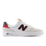 New Balance Men's CT300 V3 Sneaker, White/Black/Team Red, 12 Wide