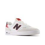 New Balance Men's CT300 V3 Sneaker, White/Black/Team Red, 12 Wide