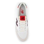 New Balance Men's CT300 V3 Sneaker, White/Black/Team Red, 12 Wide